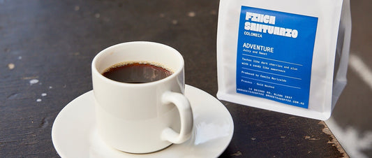 Cup of Single Origin Long Black Coffee