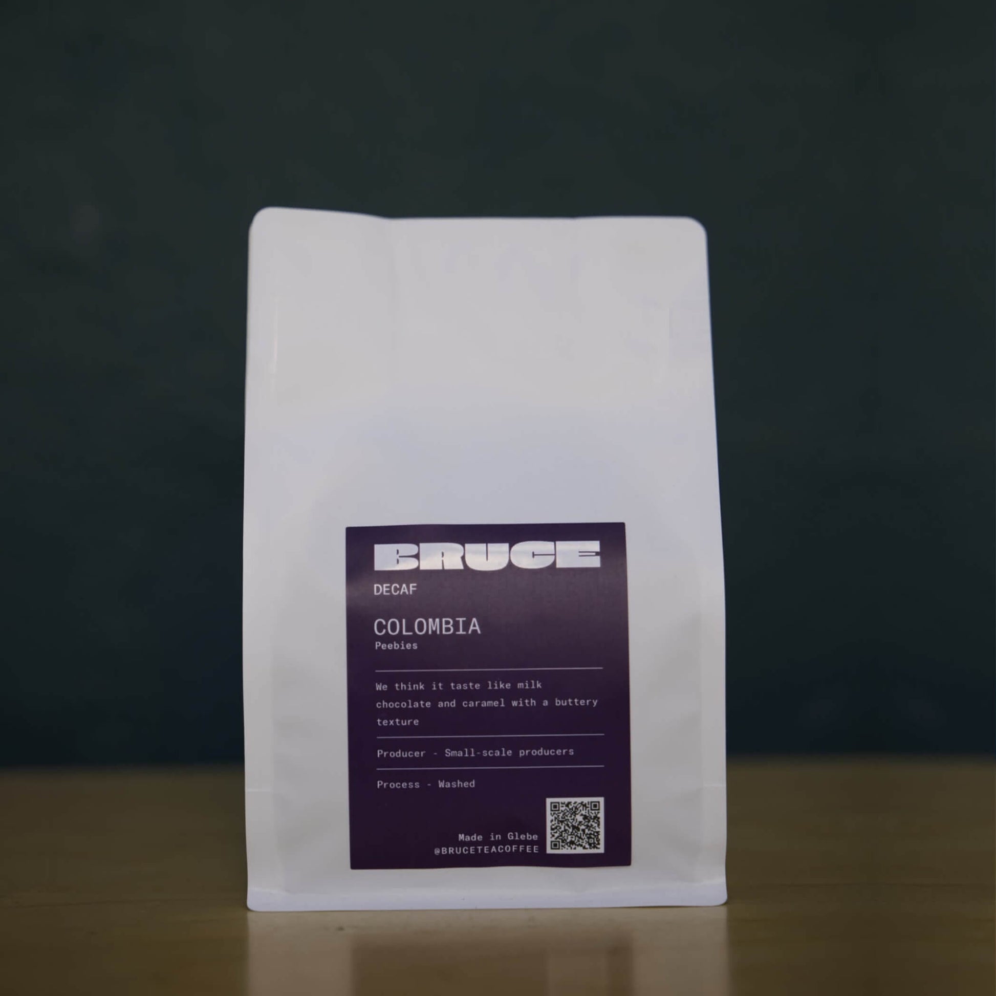 Colombia Decaf Coffee Beans bag