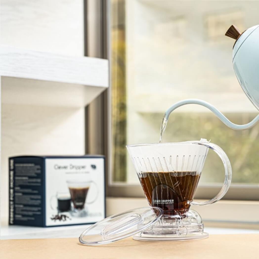 Clever Dripper with coffee