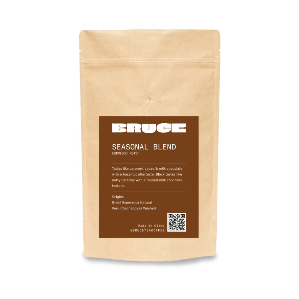 Coffee sample seasonal blend