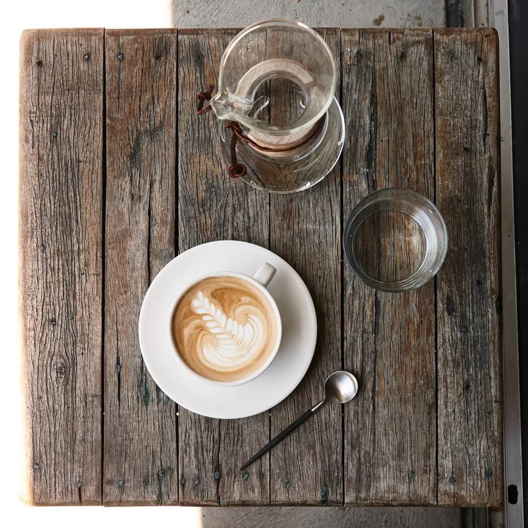 Ethiopia Espresso Coffee on table