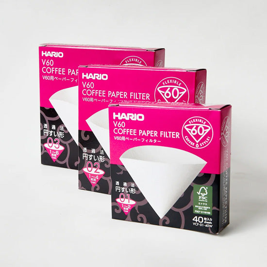 Hario V60 coffee filters