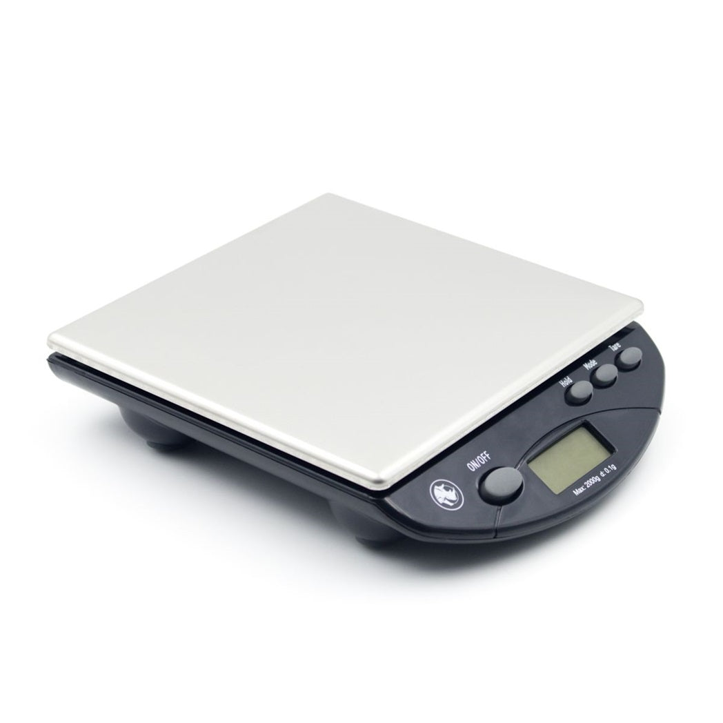 Rhino 2kg Coffee Scale angle view