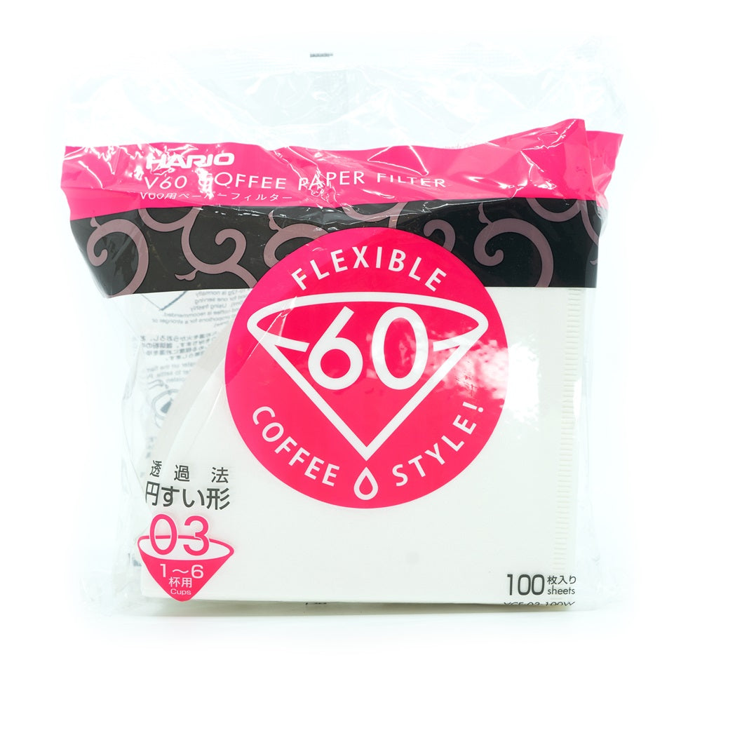Hario v60 Coffee Paper Filters 100pc