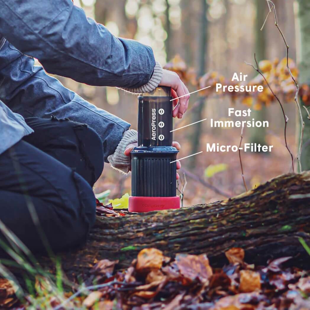 Aeropress Go features