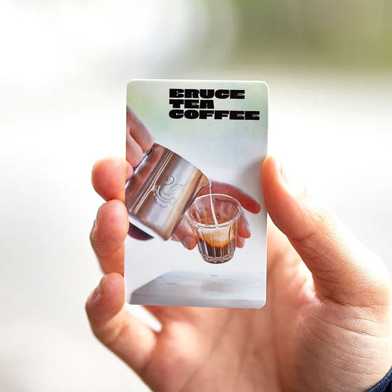 Bruce Tea & Coffee Gift Card