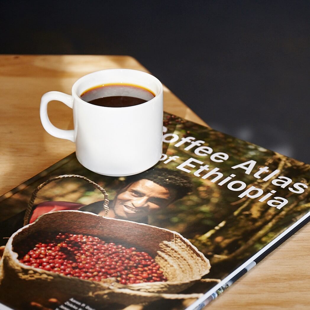 Ethiopia Temam Single Origin Filter Coffee on book