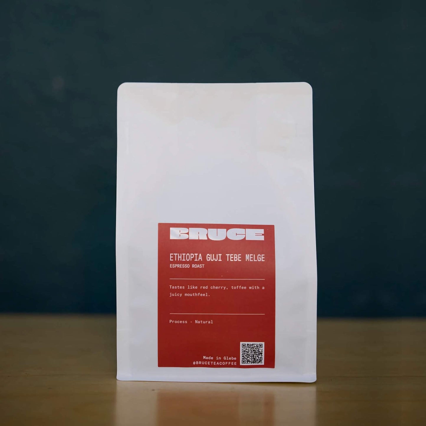 Ethiopia Guji Espresso roast coffee beans bag