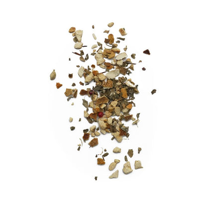organic warm spice herbal infusion loose leaf tea