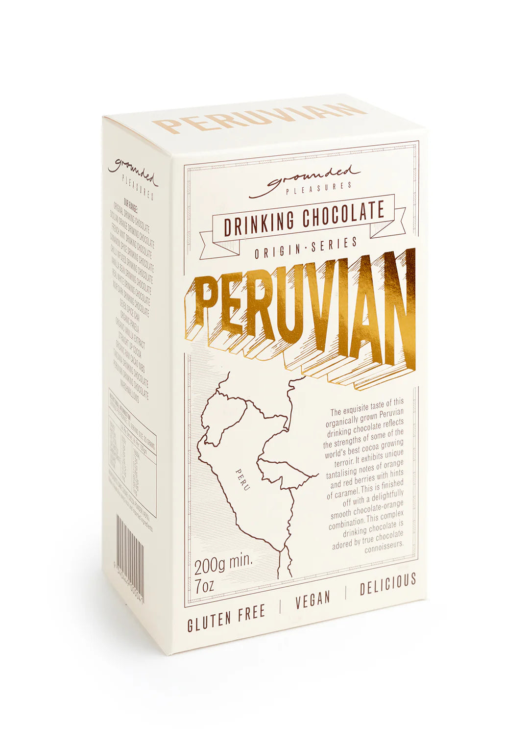 Grounded Pleasures PERUVIAN drinking chocolate