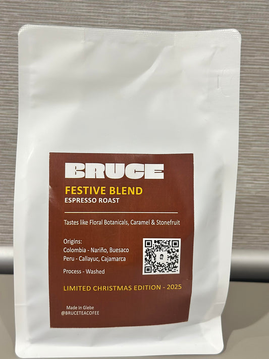 Bruce Festive Blend Espresso Roast Coffee Beans (LIMITED CHRISTMAS EDT.)